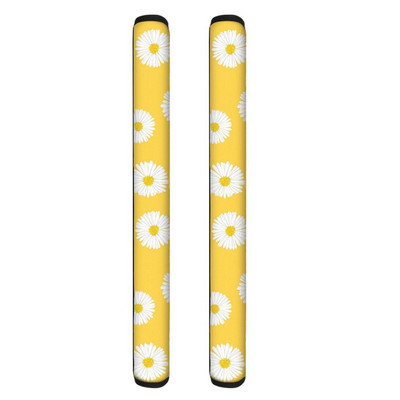 TOADDMOS Potlač sedmokrásky Dvojdverová chladnička Kryt rukoväte chladničky Rukavice na kľučku dverí rúry Ochranné kryty na kľučky dverí Bytové dekorácie