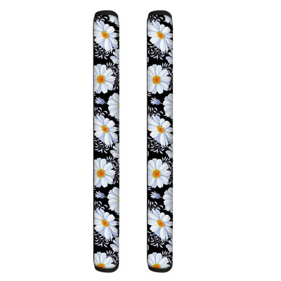 TOADDMOS Potlač sedmokrásky Dvojdverová chladnička Kryt rukoväte chladničky Rukavice na kľučku dverí rúry Ochranné kryty na kľučky dverí Bytové dekorácie