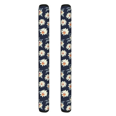 TOADDMOS Potlač sedmokrásky Dvojdverová chladnička Kryt rukoväte chladničky Rukavice na kľučku dverí rúry Ochranné kryty na kľučky dverí Bytové dekorácie