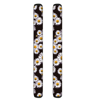 TOADDMOS Potlač sedmokrásky Dvojdverová chladnička Kryt rukoväte chladničky Rukavice na kľučku dverí rúry Ochranné kryty na kľučky dverí Bytové dekorácie