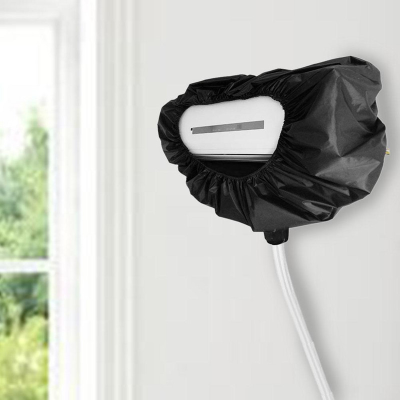 Namų sienoje montuojamas oro kondicionierius, vandeniui atsparus padalintas valymo dangtelio komplektas Oro kondicionierius, apsaugantis nuo dulkių plovimo maišelį su išleidimo vamzdžiu