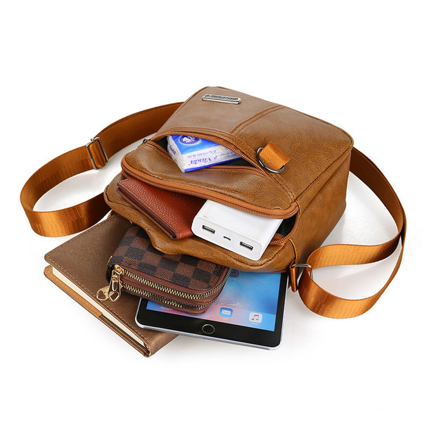 Geanta de umar barbati din piele ecologica