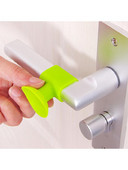 3 τμχ Νέα λαβή πόρτας, μαξιλαράκι σύγκρουσης, λαστιχένιο πόμολο πόρτας Κλείδωμα προφυλακτήρα προστατευτικό πώμα σίγασης σιγαστήρα Φτερά πόρτας Προστατευτικό τοίχου κατά των ατυχημάτων