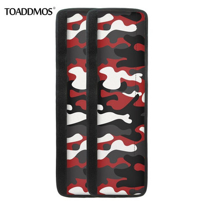 TOADDMOS Army Green Gamouflage Kryt kľučky dverí kuchynských spotrebičov a chladničky, bytové doplnky, chránič kľučky dverí chladničky