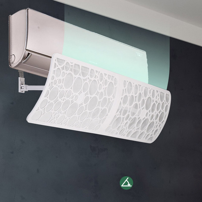 Vjetrobransko staklo klima-uređaja visećeg tipa Deflektor zraka protiv izravnog puhanja Deflektor ventilacijskog ventila s filtrom od aktivnog ugljena