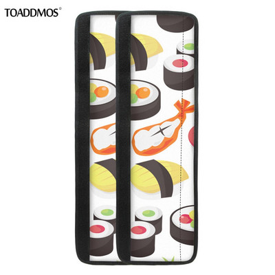 TOADDMOS Desene Animat Pâine Sushi Imprimare Decor Bucătărie Frigider Ușă Mâner Cap Pad Frigider Ușă Buton Protector Accesorii pentru Casă