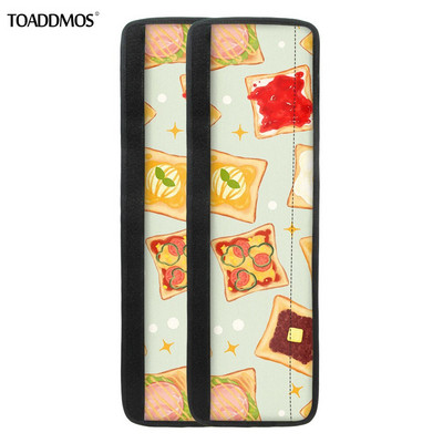 TOADDMOS Desene Animat Pâine Sushi Imprimare Decor Bucătărie Frigider Ușă Mâner Cap Pad Frigider Ușă Buton Protector Accesorii pentru Casă
