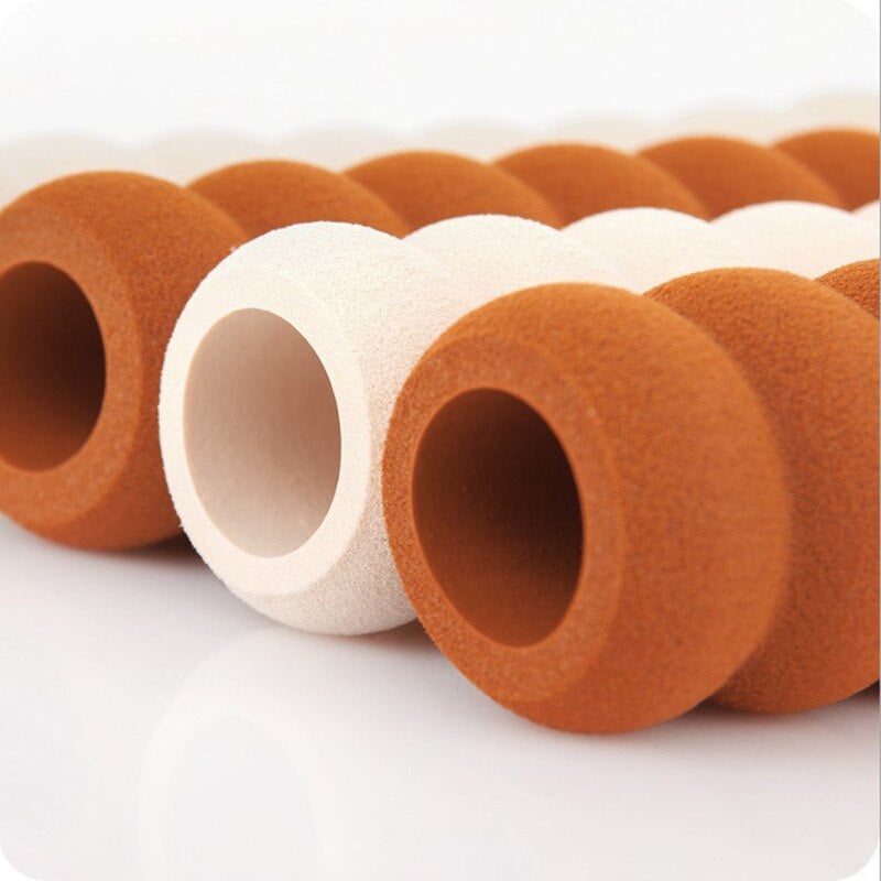 Durų galinės apsaugos nuo susidūrimo padėklas kambario durų rankena pirštinė apsauginė rankovė spiralinė durų rankena apsauga nuo susidūrimo rankovė