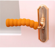 20 buc. Accesorii pentru siguranța casei Cutii pentru clanțe pentru cameră, în spirală, anti-coliziune, pentru protecția mânerului ușii.