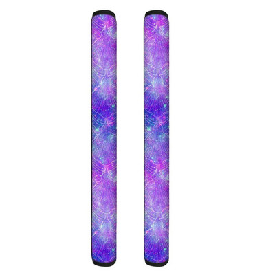 TOADDMOS 2 ks Kryt kľučky dverí chladničky s potlačou morskej panny, protišmyková ochrana pre rukoväť chladničky a rúry do umývačky riadu