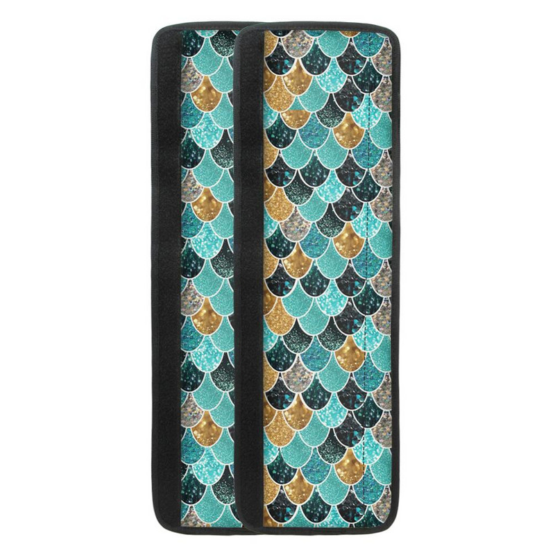 TOADDMOS 2 ks Kryt kľučky dverí chladničky s potlačou morskej panny, protišmyková ochrana pre rukoväť chladničky a rúry do umývačky riadu