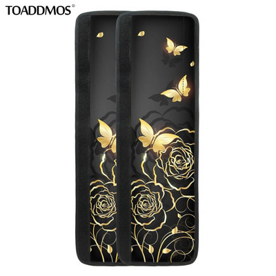 TOADDMOS Luxusná potlač motýľov Kryt rukoväte chladničky s potlačou motýľov Ochranná podložka na kľučku dverí chladničky Kuchynské spotrebiče Doplnky do domácnosti