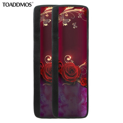 TOADDMOS Láska ružový vzor Protišmykový kryt rukoväte dverí chladničky Chránič gombíka dverí chladničky Kuchynské spotrebiče Domáce doplnky