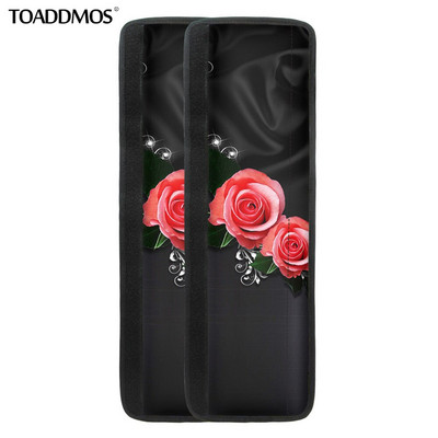 TOADDMOS Láska ružový vzor Protišmykový kryt rukoväte dverí chladničky Chránič gombíka dverí chladničky Kuchynské spotrebiče Domáce doplnky