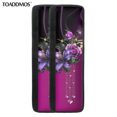 TOADDMOS Láska ružový vzor Protišmykový kryt rukoväte dverí chladničky Chránič gombíka dverí chladničky Kuchynské spotrebiče Domáce doplnky