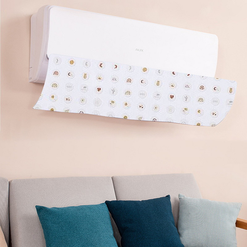 Deflektor klimatizácie, obmedzenie deflektora klimatizácie, ochrana proti priamemu fúkaniu, roztomilý chránič proti vetru, zásuvka