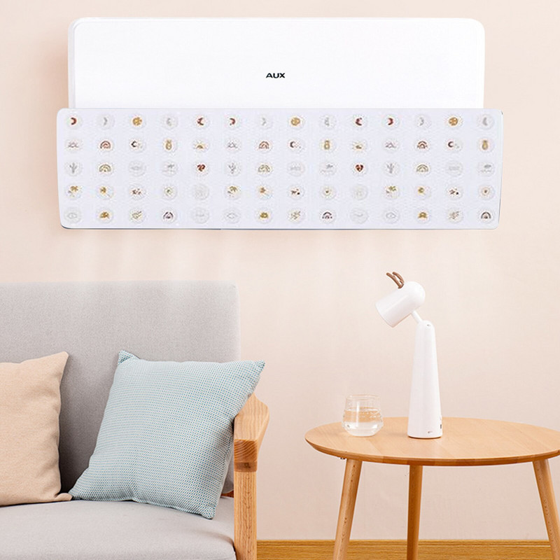 Deflektor klimatizácie, obmedzenie deflektora klimatizácie, ochrana proti priamemu fúkaniu, roztomilý chránič proti vetru, zásuvka