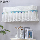 Závesné kryty klimatizácie, prachotesné ochranné kryty proti priamemu fúkaniu, čipkované kryty na klimatizáciu, dekorácie do spálne