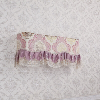 Závesné kryty klimatizácie, prachotesné ochranné kryty proti priamemu fúkaniu, čipkované kryty na klimatizáciu, dekorácie do spálne