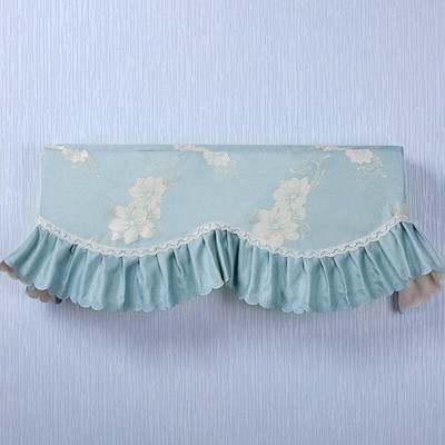 Závesné kryty klimatizácie, prachotesné ochranné kryty proti priamemu fúkaniu, čipkované kryty na klimatizáciu, dekorácie do spálne