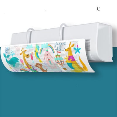 Nastaviteľný kryt klimatizácie, deflektor vetra, čelné sklo, nástroje pre klimatizáciu, vzduchový deflektor, príslušenstvo do domácej kancelárie