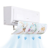 Reguliuojamas oro kondicionavimo skydas nuo vėjo Namas Miegamasis Biuras Vasaros Apsaugos nuo tiesioginio smūgio Oro kondicionieriaus Vėjo deflektorius