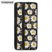 TOADDMOS Nota kvetinový vzor kryt kľučky dverí chladničky chránič kľučky dverí chladničky kuchynské spotrebiče domáce doplnky