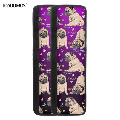 TOADDMOS Сладък модел куче мопс Капак на дръжката на вратата на хладилника Протектор на хладилника Протектор на дръжката на вратата Аксесоари за домашна кухня