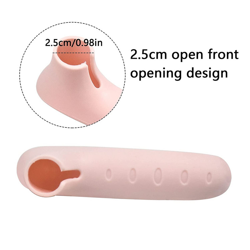 Ajtóütközők 2 csomag, szilikon ajtókilincs kesztyűhuzat, csendes, antisztatikus ajtóütközők, kompatibilisek a legtöbb ajtókilinccsel