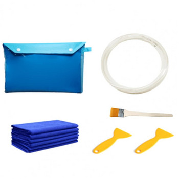 Капак за почистване на климатик Устойчив на износване пластмасов стенен капак за почистване на климатик Чанта за затягане на домашни консумативи
