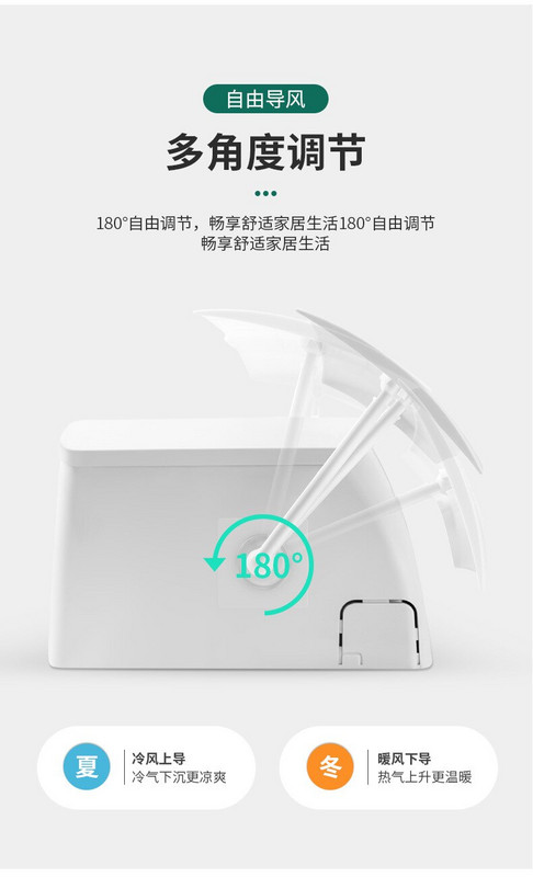 Škálovateľný závesný čelný štít klimatizácie, deflektor proti priamemu fúkaniu vzduchu, prepážka klimatizácie pre domácnosť