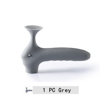 Husă de protecție pentru mâner de ușă îngroșată pentru dormitor, toaletă anti-coliziune, pernă de silicon antistatică, husă de protecție tip ventoză