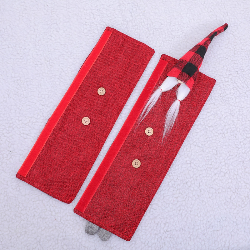 Коледна гора Възрастни ръкавици за хладилник Защитно покритие за микровълнова фурна Комплект от 8 части Коледна украса Консумативи за домашно парти