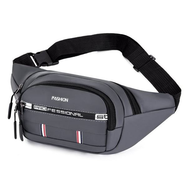 Naujo modelio vyriška rankinė su užrašu - tinka prie juosmens