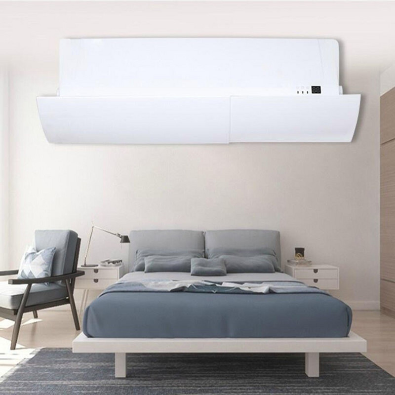 Klimatizácia so studeným vzduchom, delená klimatizácia, veterný štít, škálovateľný deflektor, kryt čelného skla proti priamemu fúkaniu, klimatizácia pre domácnosť