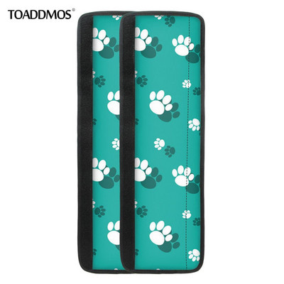 TOADDMOS Roztomilý psí labkový odtlačok Protišmykový kryt rukoväte dverí chladničky Ochrana kuchynských spotrebičov Ochrana kľučky dverí chladničky