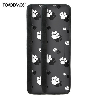 TOADDMOS Roztomilý psí labkový odtlačok Protišmykový kryt rukoväte dverí chladničky Ochrana kuchynských spotrebičov Ochrana kľučky dverí chladničky