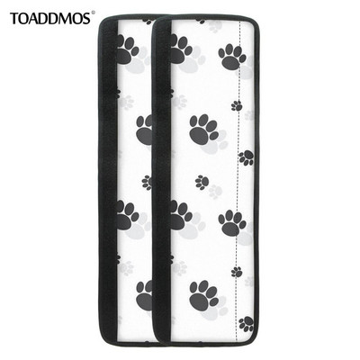 TOADDMOS Roztomilý psí labkový odtlačok Protišmykový kryt rukoväte dverí chladničky Ochrana kuchynských spotrebičov Ochrana kľučky dverí chladničky