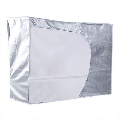 Capac aer conditionat exterior Anti-praf Anti-zapada Impermeabil rezistent la soare pentru casa 2P Capac aer conditionat Capac aer conditionat