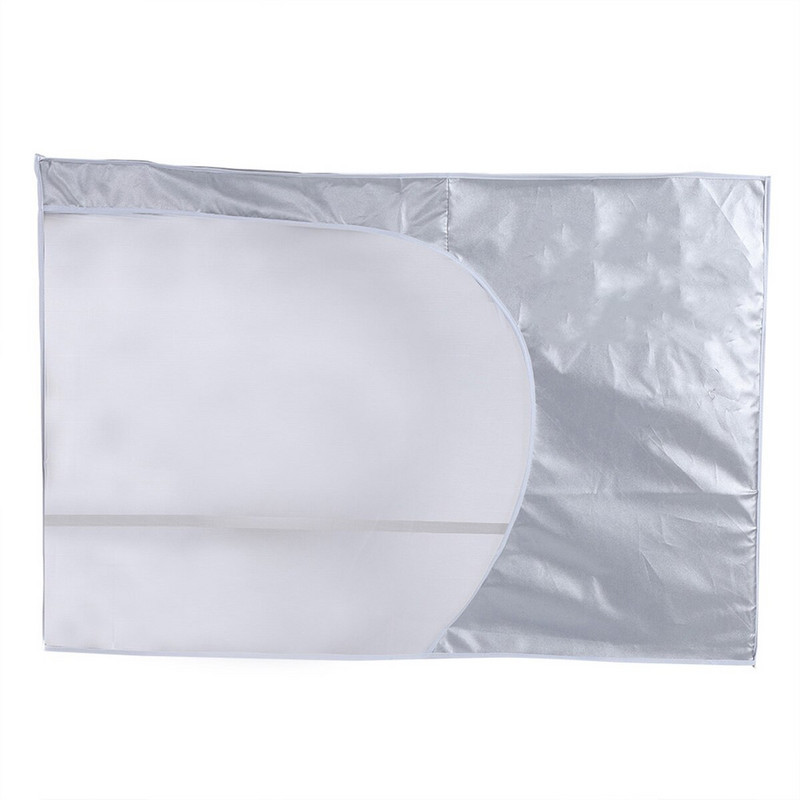 Capac aer conditionat exterior Anti-praf Anti-zapada Impermeabil rezistent la soare pentru casa 2P Capac aer conditionat Capac aer conditionat