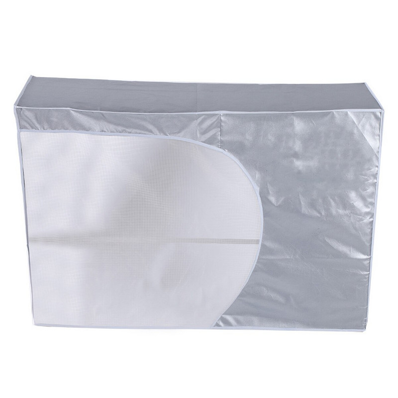 Capac aer conditionat exterior Anti-praf Anti-zapada Impermeabil rezistent la soare pentru casa 2P Capac aer conditionat Capac aer conditionat