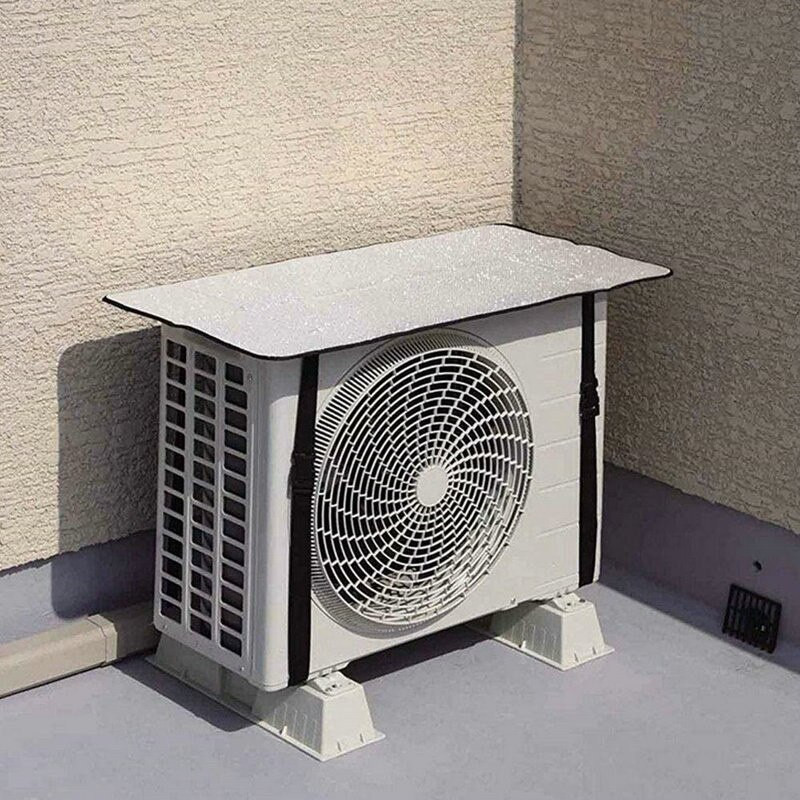 Légkondicionáló burkolat Univerzális kültéri vízálló alumínium fólia fényvédelem -UV elleni klíma burkolat