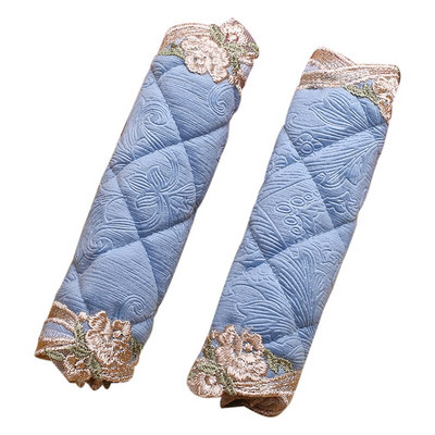 2 balenia vyšívaných krytov kľučiek dverí chladničky, ručne vyrábaných ochranných rukavíc na kľučky dverí pre kuchynské spotrebiče chladničky a rúry