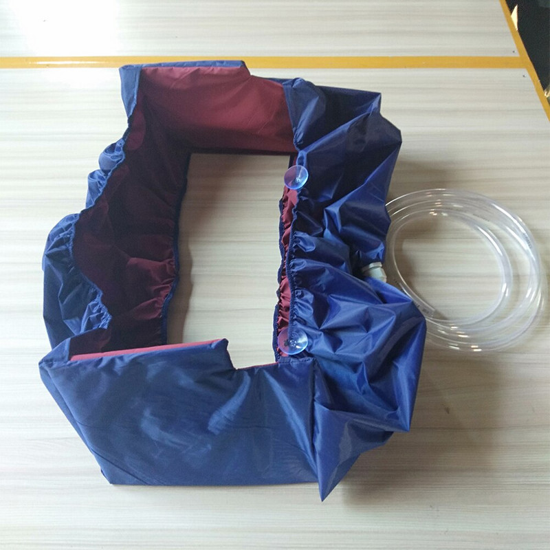 Oro kondicionieriaus valymo dangtelis su vandens vamzdžiu vandeniui atsparus oro kondicionierius, valantis nuo dulkių, valymo dangtelis, skirtas 1,5-3P