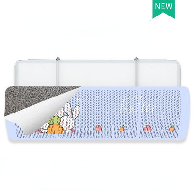 Univerzálny deflektor na klimatizáciu, nastaviteľný kryt klimatizácie s ochranou proti priamemu fúkaniu čelného skla