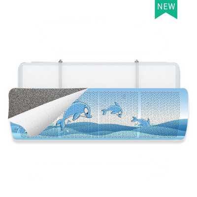 Univerzálny deflektor na klimatizáciu, nastaviteľný kryt klimatizácie s ochranou proti priamemu fúkaniu čelného skla