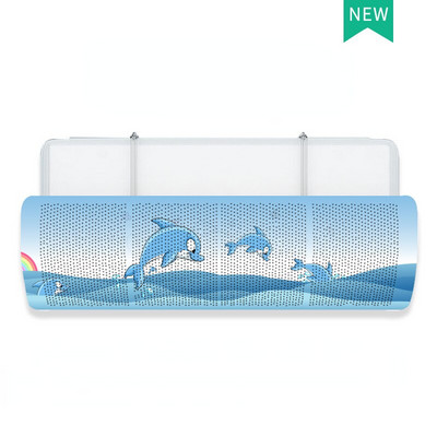 Univerzálny deflektor na klimatizáciu, nastaviteľný kryt klimatizácie s ochranou proti priamemu fúkaniu čelného skla