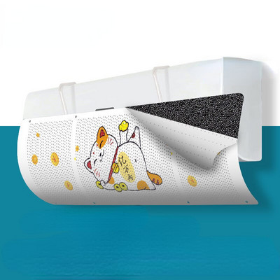 Univerzálny deflektor na klimatizáciu, nastaviteľný kryt klimatizácie s ochranou proti priamemu fúkaniu čelného skla