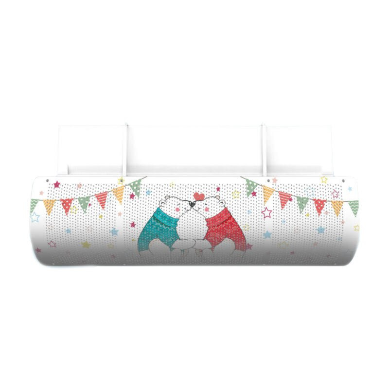 Univerzálny deflektor na klimatizáciu, nastaviteľný kryt klimatizácie s ochranou proti priamemu fúkaniu čelného skla