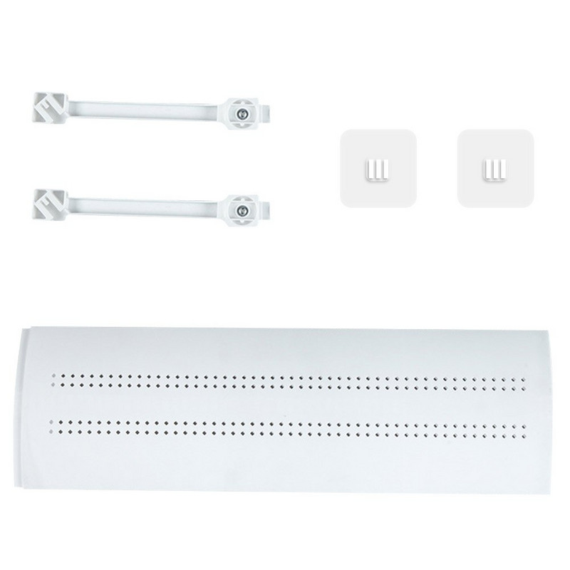 Deflector de vânt retractabil pentru aer condiționat Parbriz reglabil Deflector răcit Deflector de scut anti-suflare directă pentru casă